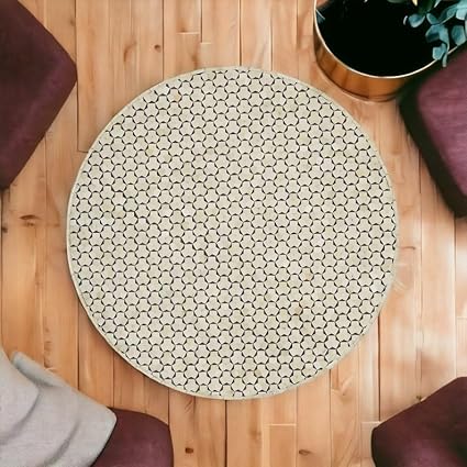 Handmade Bone Inlay Coffee Table, Camel Bone Inlay Table, Bone Inlay Geometric Table, Bone Inlay Center Table, Bone Inlay Furniture