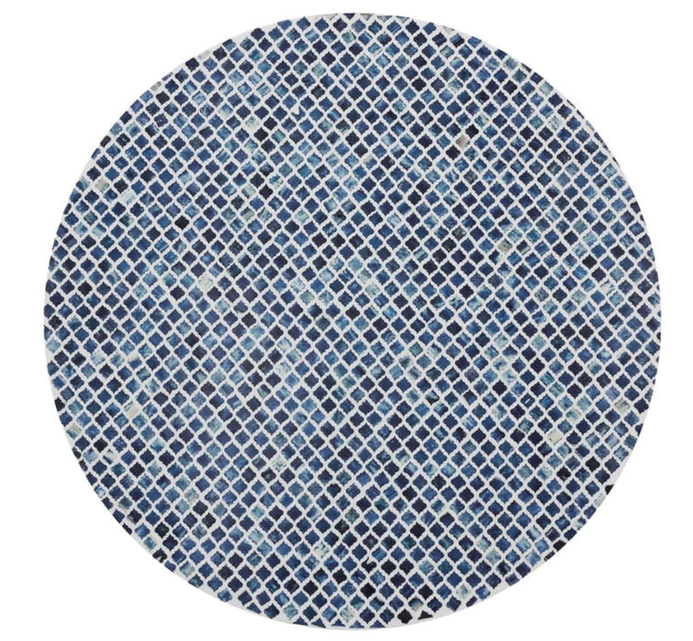 handmade bone inlay round coffee table, bone inlay table, bone inlay furniture, living room furniture