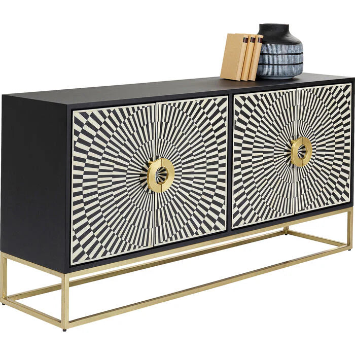 Inlay Sideboard - Kara bone inlay cabinet