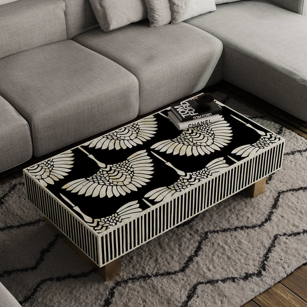 Inlay Luxom Rectangular Coffee Table - Phoenix