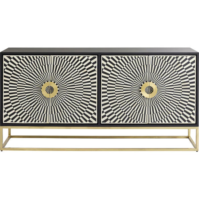 Inlay Sideboard - Kara bone inlay cabinet