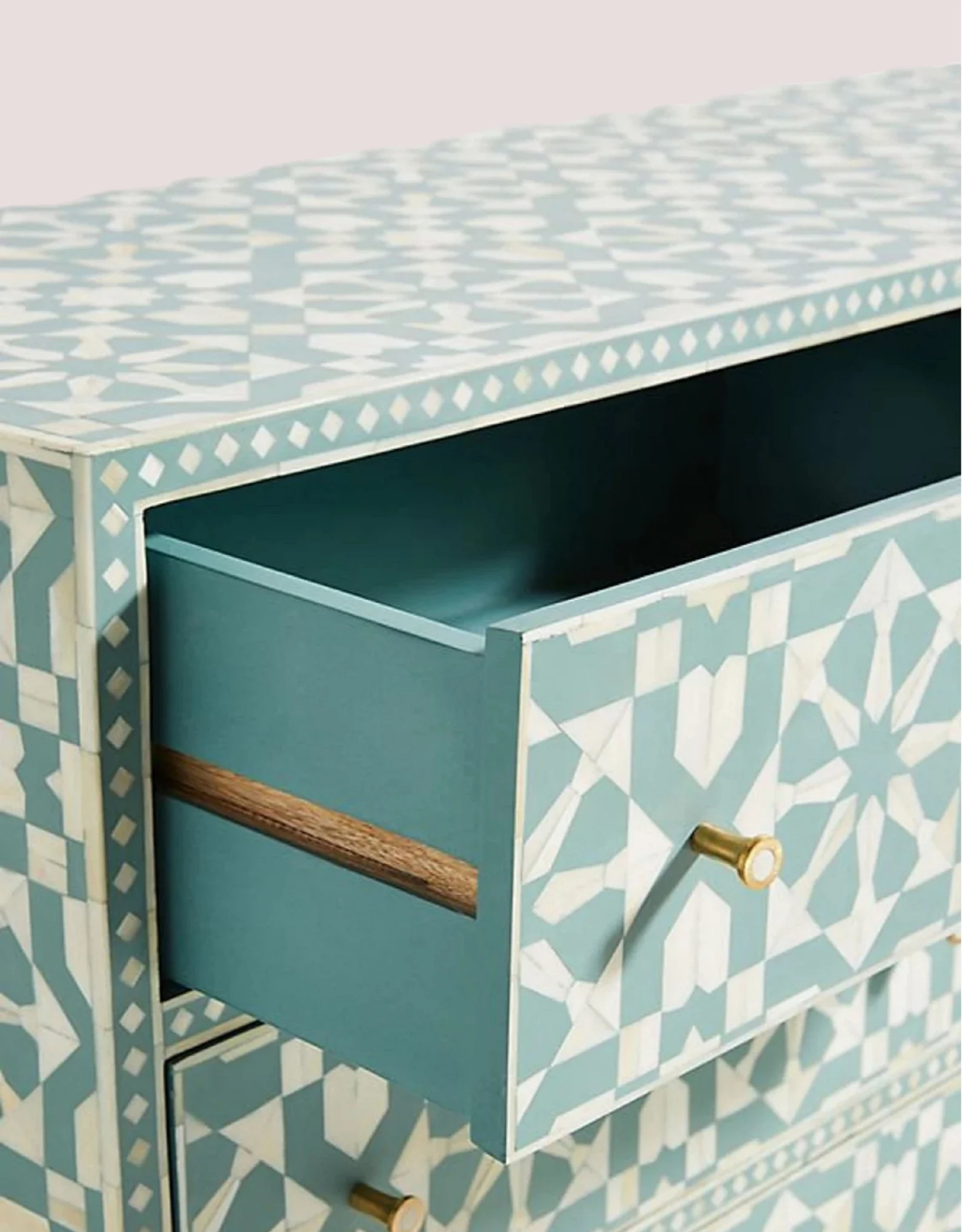 Bone Moroccan Inlay 6 Drawers Chest of Drawers, Bone Inlay Drawers Dresser, Bone Inlay Chest of Drawers, Bone Inlay Furniture Sideboard Unit