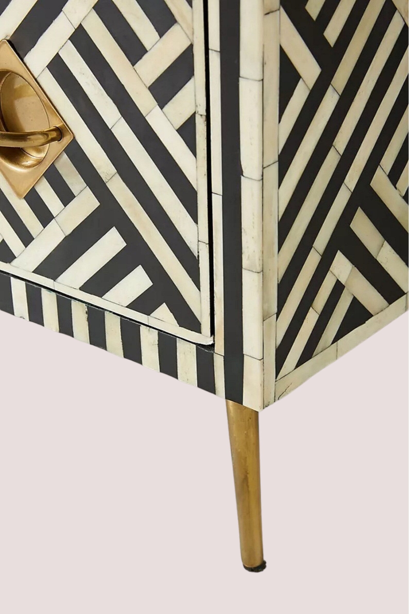 Bone Inlay Optical 9 Drawers Chest of Drawers Bone Inlay Drawers Dresser Bone Inlay Chest of Drawers Bone Inlay Furniture Storage MOP Inlay