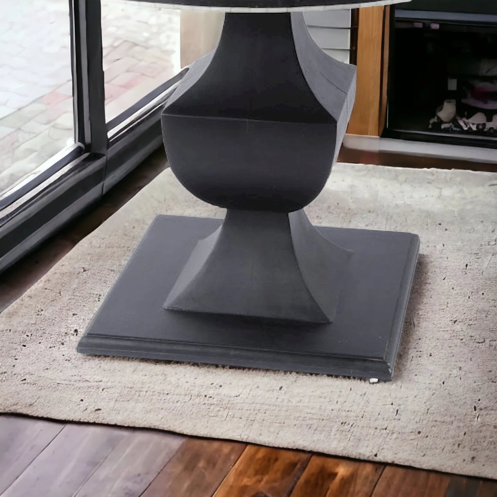 Handmade Bone Inlay Floral Design Dining Table, Bone Inlay Floral Round Dining, Bone Inlay Furniture, Bone Inlay Wooden Modern Dining Table