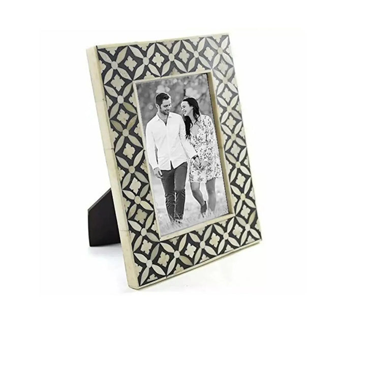 Beautiful Bone Inlay Photo Frame – Available in 20 Stunning Colors