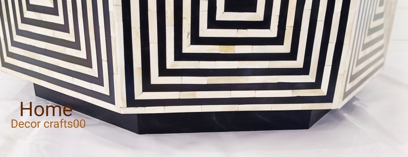 handmade Bone Inlay  Coffee Table, bone inlay Center Table