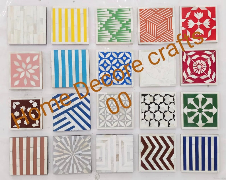 Handmade Bone inlay Work Desk, Bone inlay laptop table