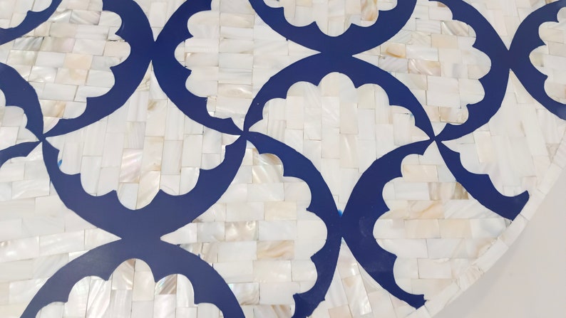 handmade Mother of Pearl Inlay  Coffee Table , Mother of Pearl Inlay Floral Design Center Table, living room furniture ,bone inlay furniture