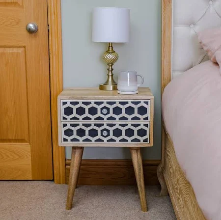 handmade bone inlay side table living room table